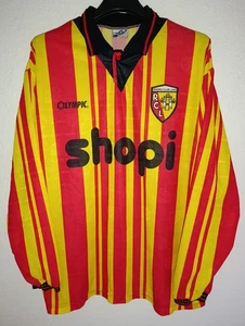 RC LENS 1994-1995 Shopi Long Sleeves camiseta shirt trikot maillot maglia L - Bild 1 von 5