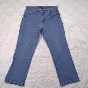 RALPH LAUREN POLO JEANS  COMPANY JEANS WOMEN Size 16 34 Straight Leg Vintage Med - Picture 1 of 15