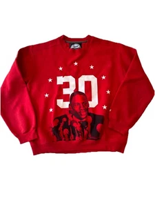Michael Jordan Served Fresh Crewneck Gr. M Rot Streetwear Limited Edition - Bild 1 von 6