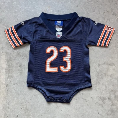 Reebok Kids Chicago Bears NFL Devin Hester #23 Jersey Baby Toddler 12 Months 12M - Image 1 of 4