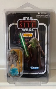 Star Wars: Vintage Sammlung, Rache der Sith Yoda VC20, ungelocht mit Koffer - Bild 1 von 3