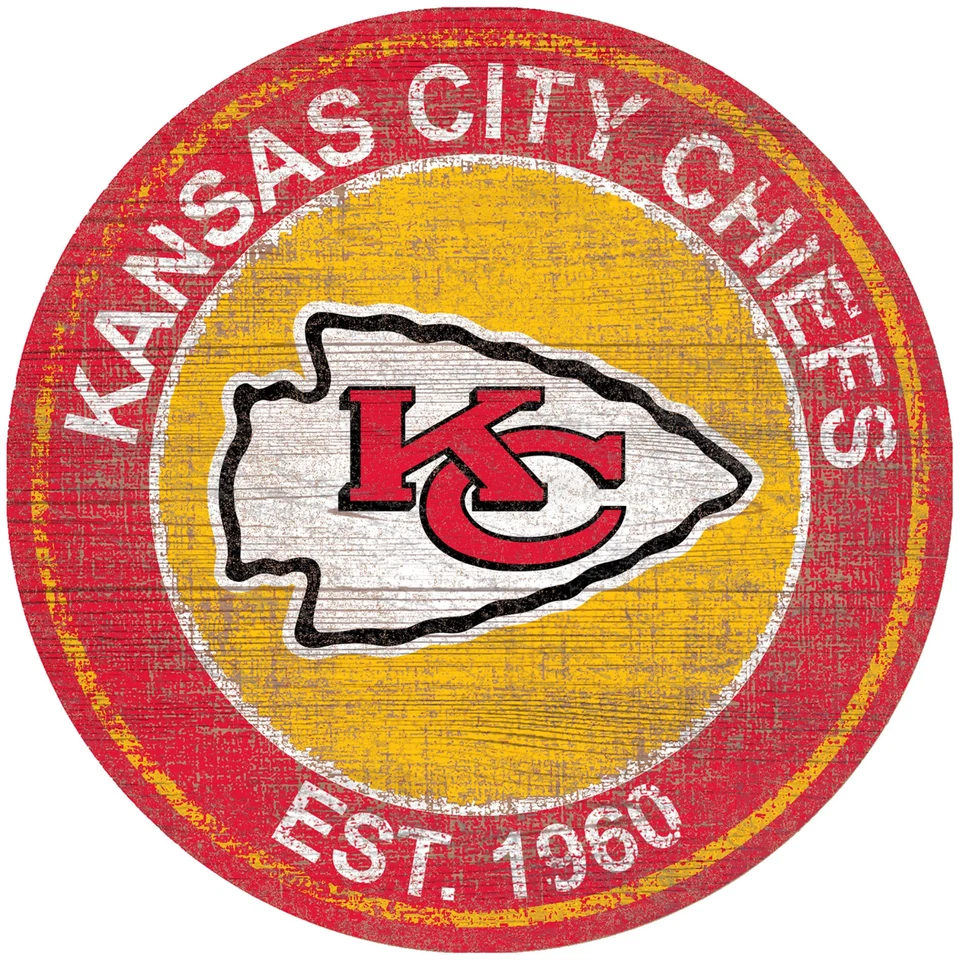 Pegatina/calcomanía de vinilo resistente a la intemperie con logotipo de Kansas City Chiefs 07 Foto 1 de 1