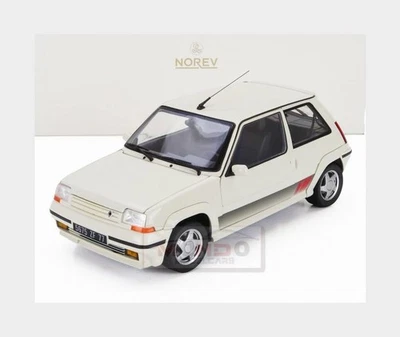 1:18 NOREV Renault R5 Supercinque Gt Turbo Phase Ii 1989 Panda White NV185206 - Immagine 1 di 2