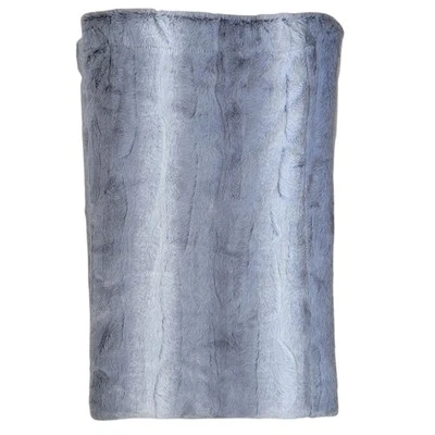 PetSmart Gray Faux Fur Blanket 50x60 Plush Soft Ombre Throw Pet Dog Cat Bedding - Image 1 of 4