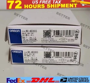 1PCS New Omron NX-AD3603 Analog Input Unit Fast Shipping  US Free TAX - Picture 1 of 2