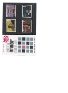 1971 ROYAL MAIL PRES PACK MODERN UNIVERSITY BUILDINGS MINT DECIMAL STAMPS - Picture 1 of 1