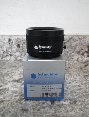 New Schneider Kreuznach SCH 0076 UNIFOC 39X26GG-M58 Camera Lens Focus Mount