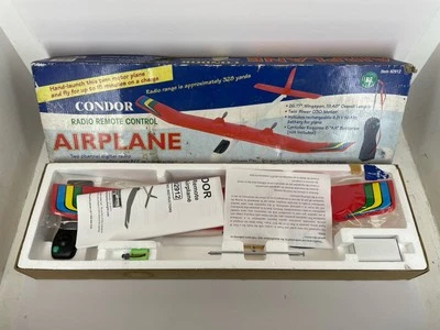Condor Radio Remote Control Airplane, Model #92912  New Open Box 26”x19” - Image 1 of 4