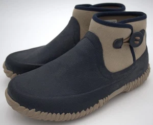 LaCrosse Myrick Mist 5,5" Canvas Gummi Damen-Regenstiefeletten marineblau/hellbraun Größe 7 - Bild 1 von 19