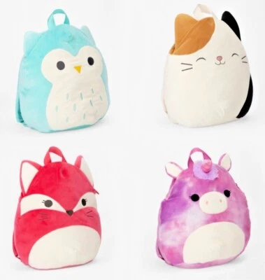 Squishmallow Backpack / School Bag - Cam/ Lola / Winston / FiFi -  31cm 12" - image 1 of 4