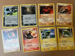 x8 EX Team Magma VS Team Aqua Set 2004 NO DUPLICATES Pokemon Card Lot #311 - Picture 1 of 2