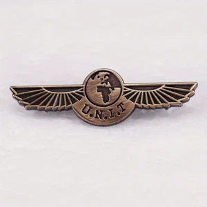 PIN DE METAL UNIDAD 'Unified Intelligence Taskforce' Doctor Who U.N.I.T publicación gratuita - Imagen 1 de 4