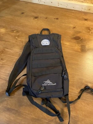 High Sierra Black  Hydration Backpack Hiking Cycling No Bladder - Image 1 of 4