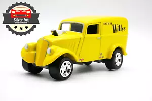 1933 WILLY'S PANEL VAN YELOW 1:64 SCALE DIECAST COLLECTOR MODEL CAR - Picture 1 of 11
