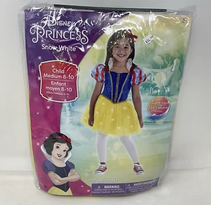 Costume Halloween BIANCANEVE bambino taglia 8-10 nuovo con etichetta con licenza principessa Disney - Foto 1 di 6
