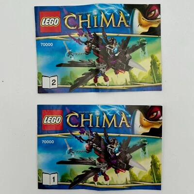LEGO CHIMA Razcal's Glider 70000 Instructions Books 1 And 2 - Image 1 of 3