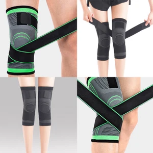 US 1 Paar Knie Sleeve Kompression Brace Stützpolster Gelenkschmerzen Arthritis Wickel - Bild 1 von 22