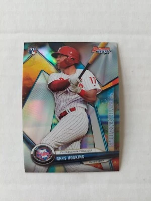 RHYS HOSKINS 2018 Bowman's Best Neophyte Sensations Refractor #NS-RH - Image 1 of 2