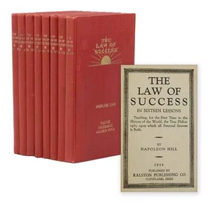 The Law of Success ~ NAPOLEON HILL ~ Complete Set ~ 1954 Third Edition - Bild 1 von 5