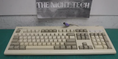 Vintage Dell SK-8000 QuietKey  Mechanical Computer Wired PS/2 Keyboard - Image 1 of 4
