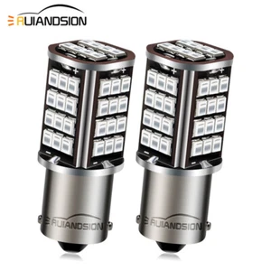 Ruiandsion 1156 LED Bulb Car Indicator Light BA15S License Plate Lamp 10-30V Red - Imagen 1 de 8