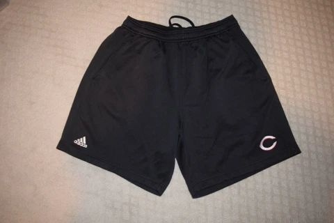 Adidas Cincinnati Reds Size Large Shorts with Pockets Clima Lite MLB Drawstring Cover