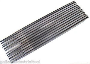12 GOLIATH INDUSTRIAL CHAINSAW FILES 5/32" SHARPENING SHARPENER SAW CHAINS - Picture 1 of 4