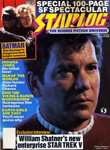 STARLOG Magazin #144 Juli 1989 Science-Fiction Medien Vollfarbige Fotos Artikel - Bild 1 von 3