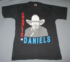 USED 1992 CHARLIE DANIELS No Slack For IRAQ Md T shirt Redneck - Picture 1 of 5