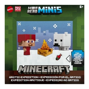 Mattel Mojang Minecraft Mob Head Minis ARCTIC EXPEDITION (HKR60) - Picture 1 of 3
