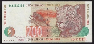 SOUTH AFRICA 200 RAND 1999 P-127b GEM UNC - Picture 1 of 2
