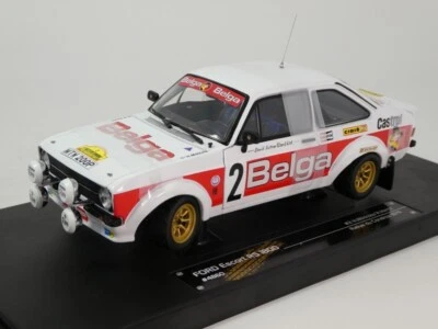 Sunstar Ford Escort RS1800 BELGA #2 Mikkola Rallye du Condroz 1979 1/18 4860 - Immagine 1 di 2