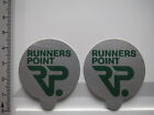 2 x Aufkleber Sticker Runners Point - Laufschuhe - Sportschuhe -  (6066)
