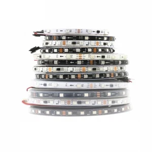 DC12V WS2811 Addressable Led Pixel Strip Light 30/60 1 IC Control 3 leds RGB - Picture 1 of 7
