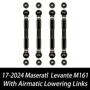 FOR MASERATI LEVANTE M161 AIR SUSPENSION EVOLUTION LOWERING KIT LINKAGES LINKS - Picture 1 of 8