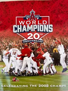 2022 LA ANGELS YEARBOOK MAGAZINE OHTANI 2021 MVP 2002 WORLD SERIES CHAMPIONS - Picture 1 of 3