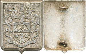 F.F.I, Brigade CARNOT, devise NIL SINE FIDE, tout argenté, (Drago) (1) - Imagen 1 de 1