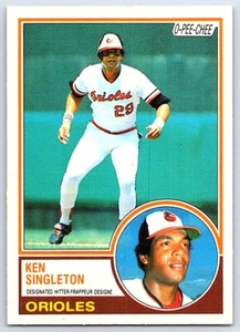 1983 O-Pee-Chee Ken Singleton Baltimore Orioles #85 - Picture 1 of 2