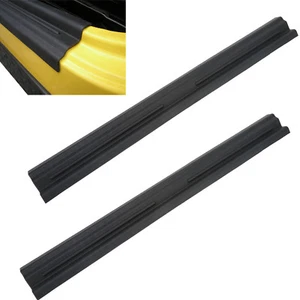ABS Black Entry Guard Door Scuff Plate Protectors for Jeep Wrangler TJ 1997-2006 - Picture 1 of 11