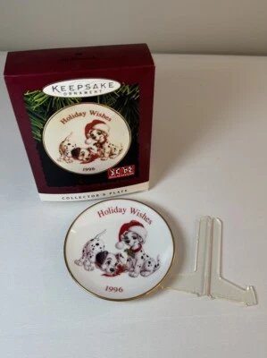 Hallmark Keepsake Disney 101 Dálmatas Deseos de Navidad Adorno 1996 Foto 1 de 4