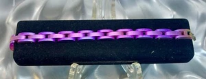 Armband lila eloxiert Titan - Bild 1 von 2