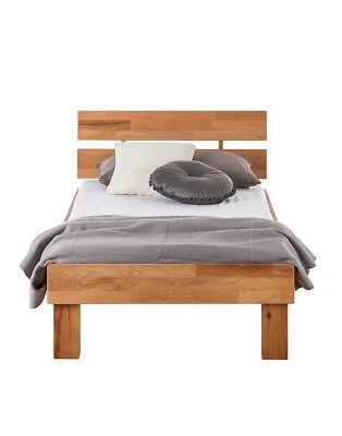 Bett Massivholz 200x100 - Bild 1 von 4