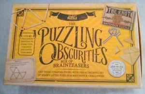 Professor Puzzle The Puzzling Obscurities Box of Brainteaser Puzzles - VGC - Picture 1 of 5