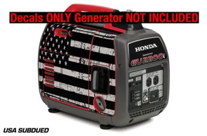 Decal Wrap For Honda EU2200i Skin Camping Generator Engine Sticker SUBDUED - Picture 1 of 1