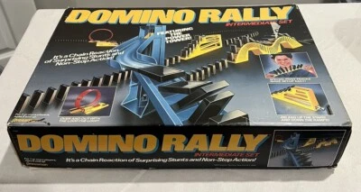 Vintage 1989 Domino Rally Intermediate by Pressman Board Games - Image 1 of 4