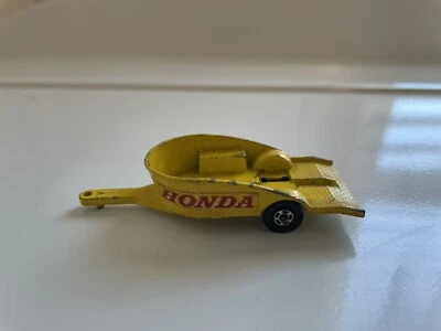 Remolque para motocicletas Honda Matchbox serie nº 38 1967 vintage, leer descripción Foto 1 de 4
