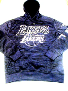 Los Angeles Lakers Basketball Hoodie NBA Unk Men's Medium Purple Pullover NEW - Picture 1 of 14