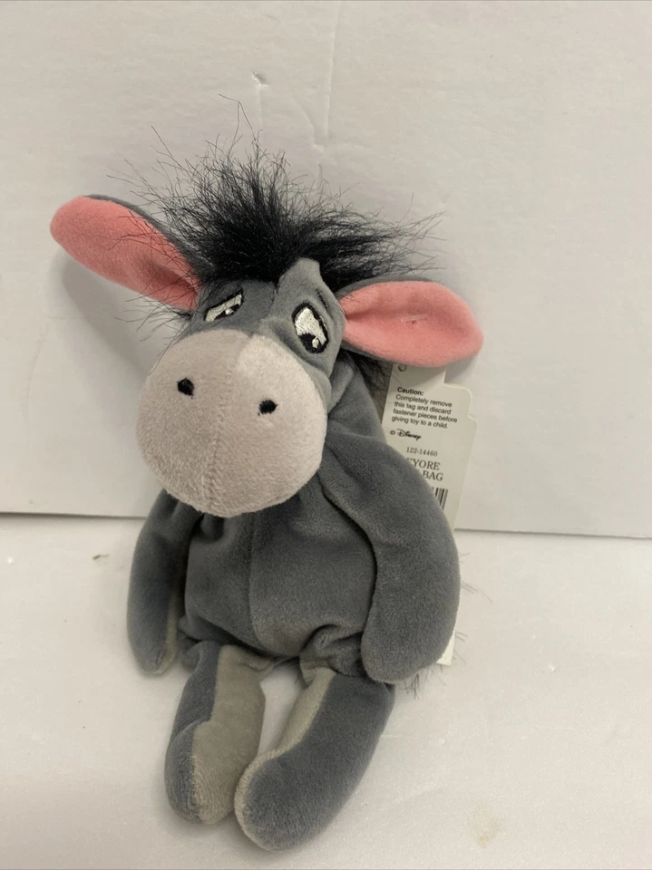 Disney Beanie Bag Plush Winnie The Pooh Friends Eeyore and Tigger 2