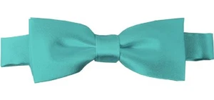 Manzini Neckwear® Boys' Solid Color Adjustable Pre-Tied Bow Ties - Picture 1 of 52