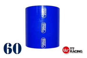 Silicone Straight Coupler Coupling Hose Pipe ID: 60mm (2.375") 2.375 inch 3-ply - Imagen 1 de 2